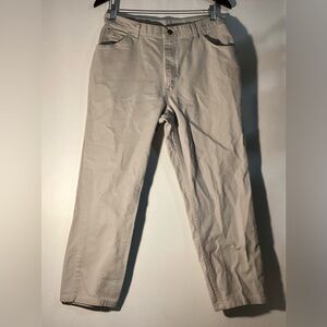 Vintage Wrangler Woman’s Jeans Size 14x32 Light Grey‎
